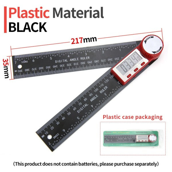 Goniometer Elektronisk Protractor Digital Mätare Vinkel Mätning Verktyg