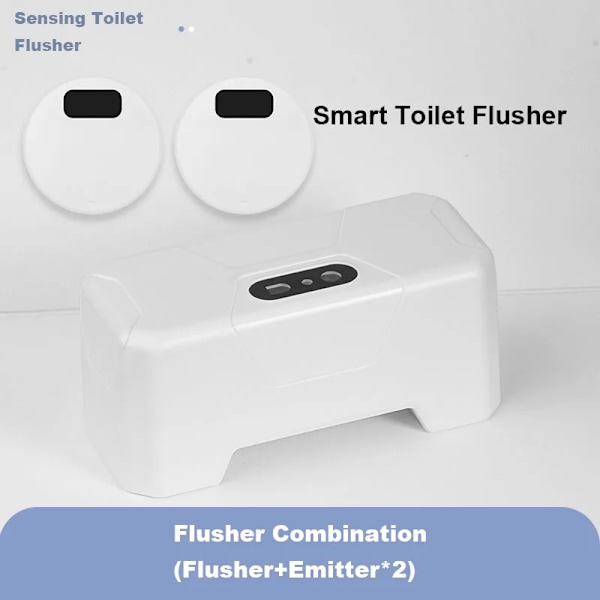 Automaattinen WC huuhtelu painike induktio WC huuhtelu ulkoinen infrapuna huuhtelu Smart Home Kit Smart WC huuhtelu anturi