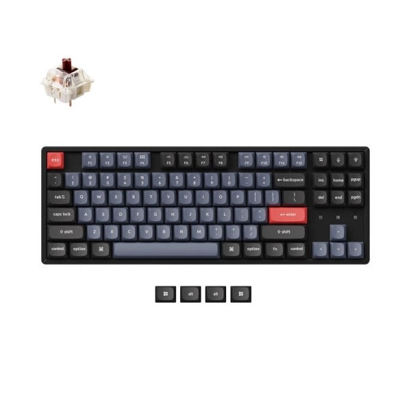 Keychron K8 Pro QMK/VIA Trådlöst Mekaniskt Tangentbord Fullt monterat