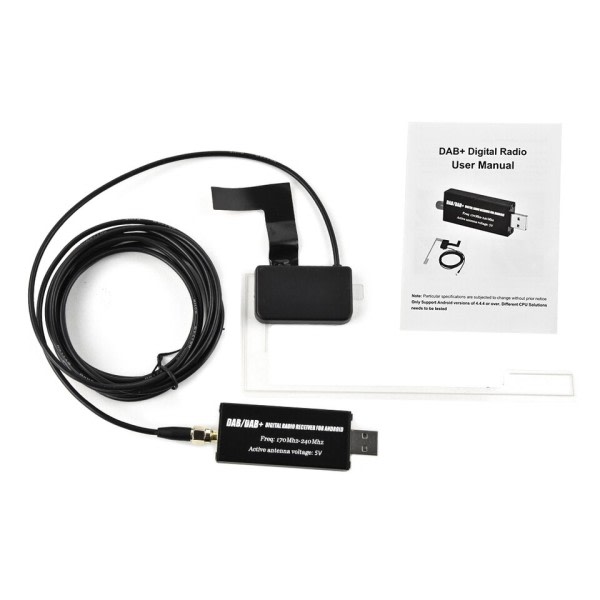 DAB + Antenn Med USB Adapter Android Bil Radio GPS Stereo mottagare