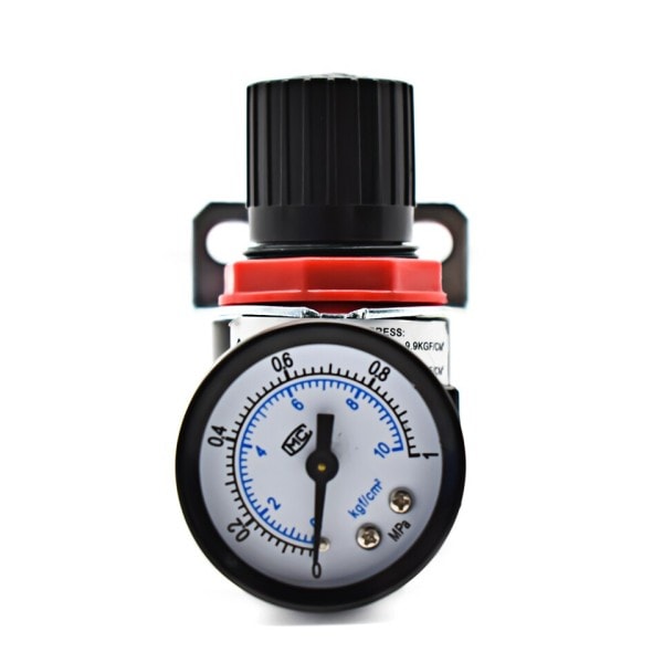 Mini luft tryk aflastning kontrol kompressor regulator behandling enheder ventil med måler  4MM-16MM fitting