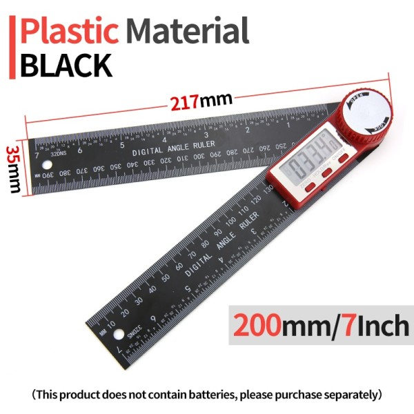 Goniometer Elektronisk Protractor Digital Mätare Vinkel Mätning Verktyg