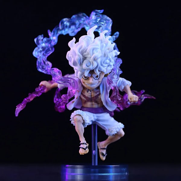 Anime One Piece Monkey D. Luffy Figures GK Sun God Nika Gear 5 Luffy Action Figur PVC Collection Model Legetøj