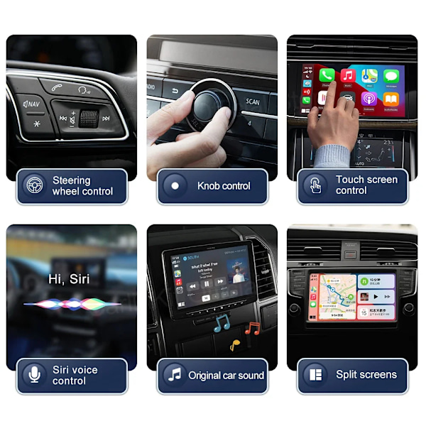 Langaton Carplay Android Auto sovitin WiFi