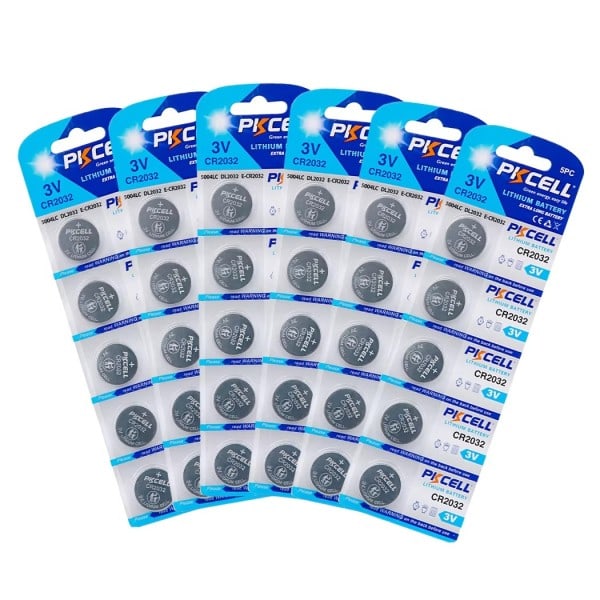 300 styk CR2032 BR2032 DL2032 ECR2032 CR 2032 3V Knap Batterier