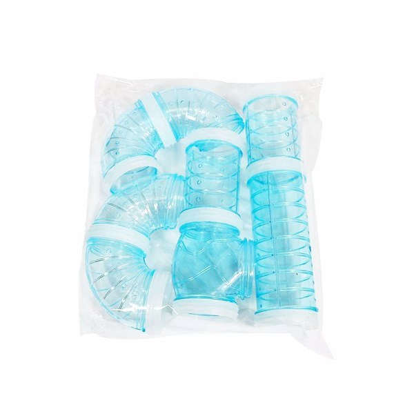 Hamster Rör Kul Och Intressant Leksak För Hamstrar Lätt Att Rengöra Transparent Rör Hamster Tunnel