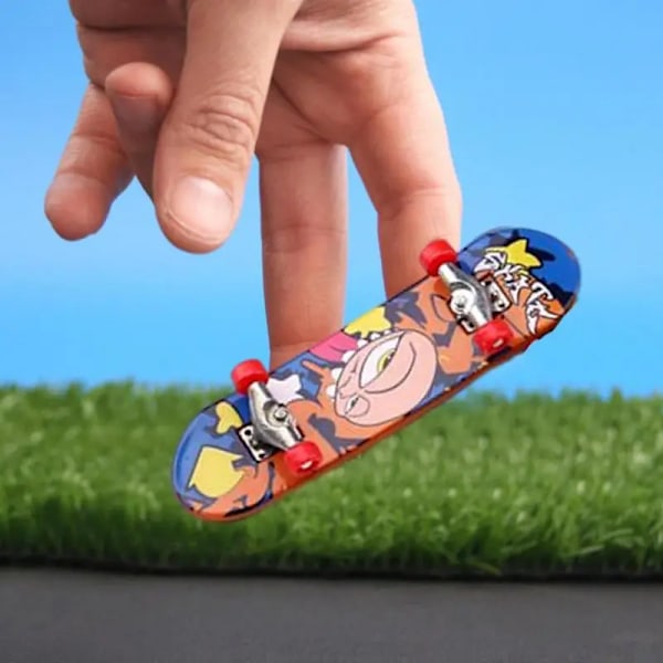 12 stykker Mini Finger Skateboard Legetøj Skateboard