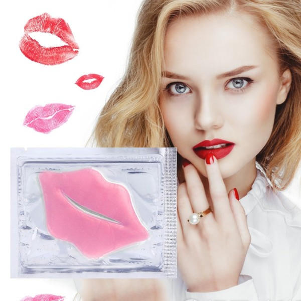 10kpl Beauty Super Lip Plumper Pink Crystal kollageeni huuli naamio