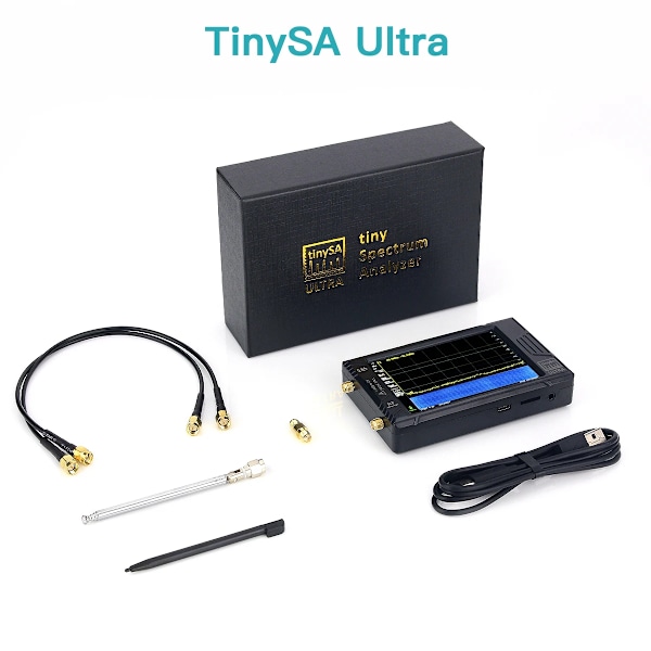 Håndholdt Tiny Spectrum Analyzer ULTRA 100k-5,3GHz RF Signal Generator med 4tommers skjerm