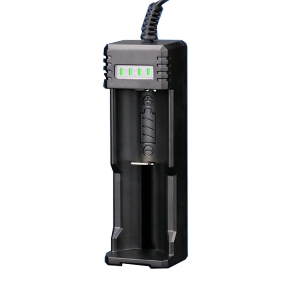 Universal USB Smart Enkelt Slot Oplader 18650 Lithium Oplader til Lommelygte Legetøj 18650 14500 26650 3,7V-4,2V Belysning Power Bank