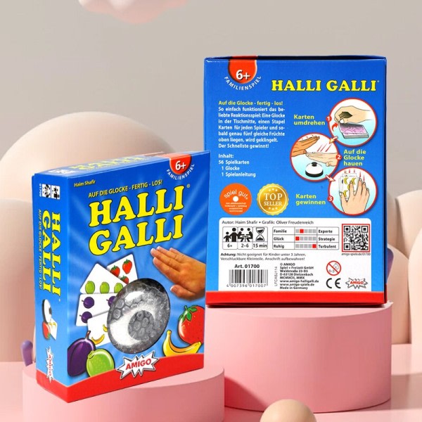 Halli Galli Træning Evne Til Response På Børn Uddannelsesmæssigt Legetøj Interaktivt Brætspil