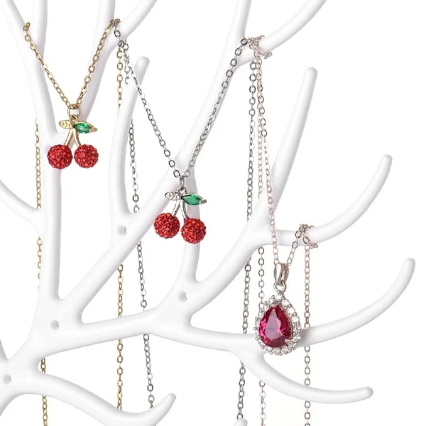 Creative horn smycken display ställ örhängen halsband hängande ställ