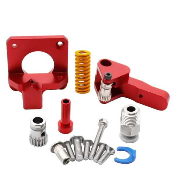 Aluminium Opgradering Dual Gear Mk8 Ekstruder til Ekstruder Ender 3 CR10 CR-10S PRO RepRap 1,75mm 3D Parts