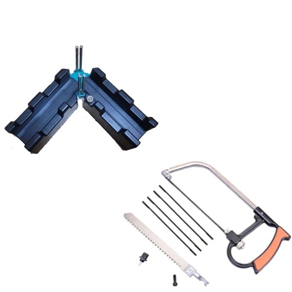 2-i-1 Gerring Mätning Skärning Gadget Protractor 85-180° Mätning och Såg Gerring