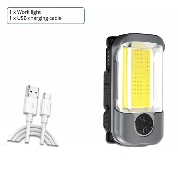 Ladattava työ valo LED taskulamppu XPG+COB lamppu helmet lyhty lamppu