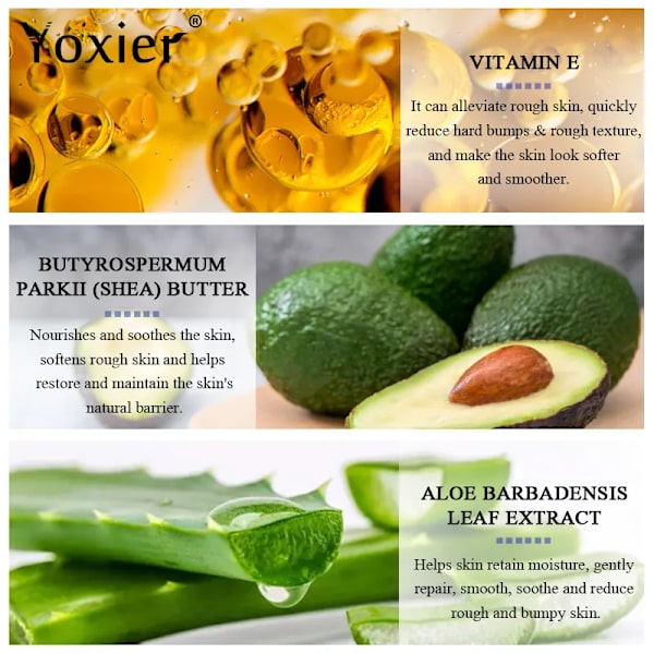 Vitamin E Reparation Crème Återfuktande Förbättrar Torr Grov Utbuktande Hud Behandling