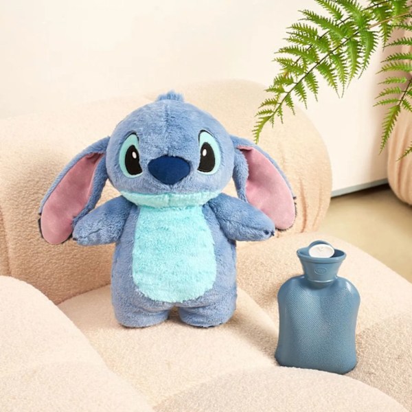 Stitch Pehmo käsi lämmin pullo pehmeä Kawaii Angel Lotso talvi kannettava kuuma vesi pullot