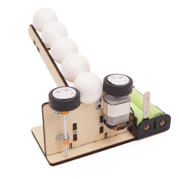 Lapset's Tieteellinen Koulutus lelut tee-se-itse automaatti pallo kone kineettinen energia voimansiirto koe varsi koulutus rekvisiitta
