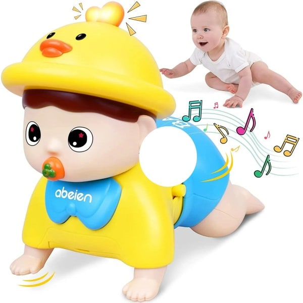 Krypande Baby Leksaker Småbarn Musikal Leksaker Bebis leksaker Tidiga Utbildningsleksaker