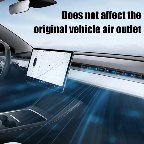 Air Outlet Aromaterapi Clip til Tesla Model Y 3 Bil Aromaterapi Clip Holder til Tesla Model3/Y Elektrisk Bil Interiør