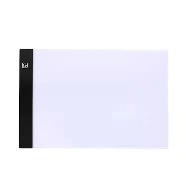 LED Kopiering Bord Barn Tegne Tavle Transparent Kopiering Bord Justerbar Lysstyrke Natt Lys
