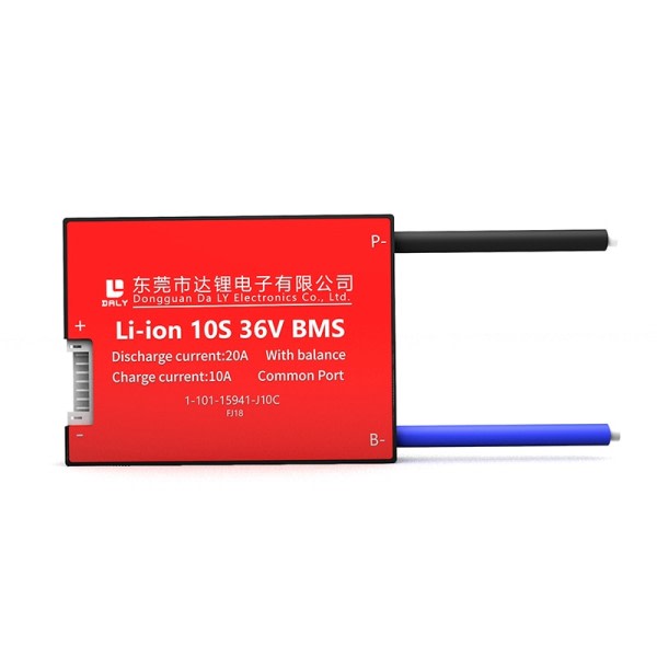 DALY BMS 18650 BMS 10S 36V 20A Li-ion Batteri Med Balance  Understøtter Ebike Escooter