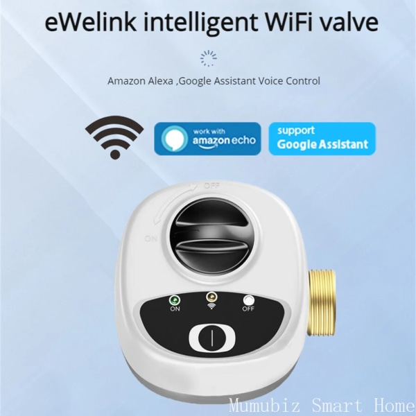 APP WiFi Smart Ventil DN15 /DN20 /DN25 Smart Vand / Gas Sluk Automatiseret Kugle Ventil Trådløs Kontrol Alexa kompatibel