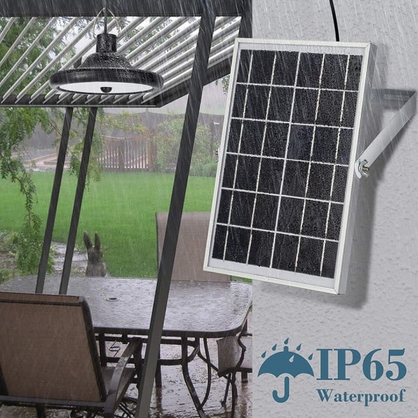 Kaksoispää aurinkoenergia riippuvainen valo vedenpitävä suuri kapasiteetti ulko / sisä aurinko lamppu