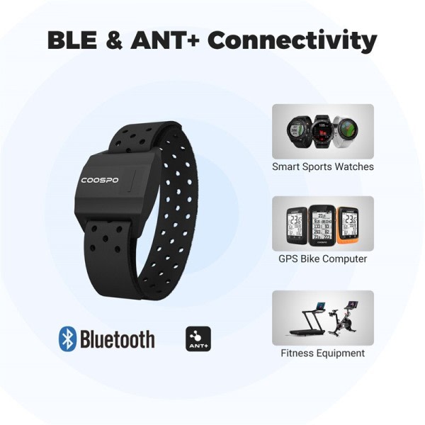 Puls monitor Armband Optisk Fitness Utomhus Beat Sensor Bluetooth 4.0 AN
