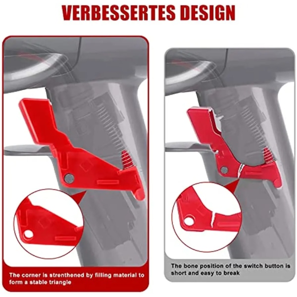 Bästa kvalitet Uppgradera Trigger Knapp Switch för Dyson V11 V10 V15 Dammsugare Replacement Delar Förbättrad Ström Knapp Reparation Verktyg