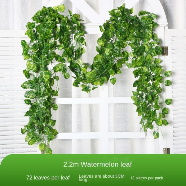 Simulering Ivy Scindapsus Aureus Blade Ivy Ivy Vines Grønne Blade Kunstig Blomst
