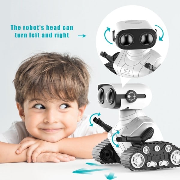Ebo Robot Leksaker Uppladdningsbar RC Robot För Barn Pojkar Och Flickor Fjärrkontroll Leksak
