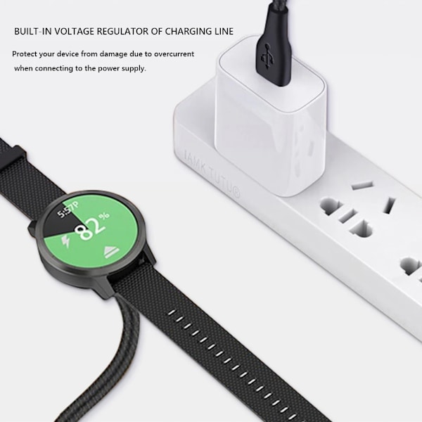 3 Forerunner 945 935 245 Instinct 2 USB Laddning kabel Data sladd laddare