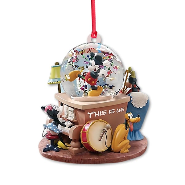 Mickey Minnie Mouse Jule Træ Dekoration Hænge Ornament Hjem Julefest Dekoration