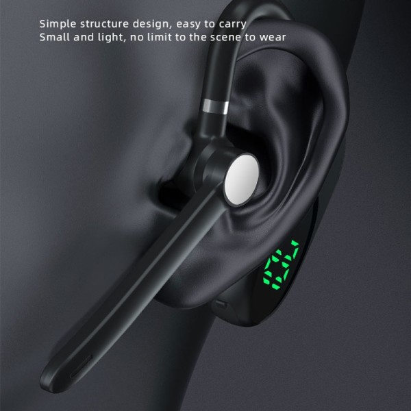 Korviin kiinnitettävä bluetooth kuulokkeet bluetooth 5.0 hands-free kuulokkeet mini langaton kuuloke
