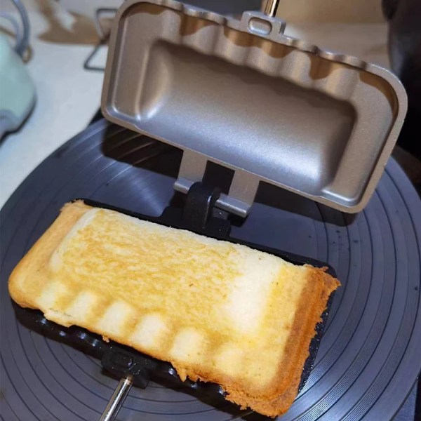 Smörgås maskin För Smörgås Tillverkning Non Stick Dubbelsidig Bakning Bricka Hot Dog Brödrost Frukost Maskin Pannkaka Maker