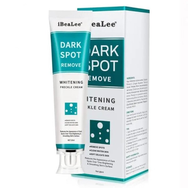 Whitening Freckle Cream Fuktgivande Ljusna upp Ansikte Ta bort Melasma Cream Ta bort Mörka Fläckar
