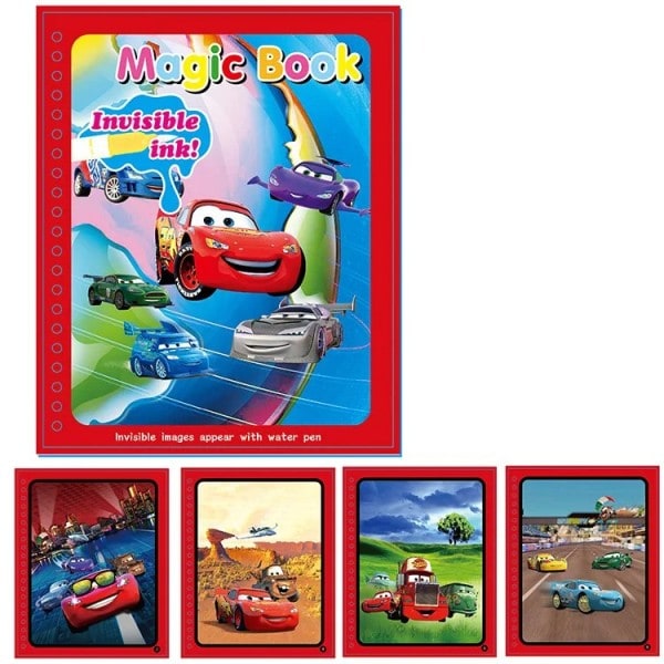 Frosset Elsa Vand Maling Tegning Legetøj Graffiti Anime Action Figur Akvarel Magic Book