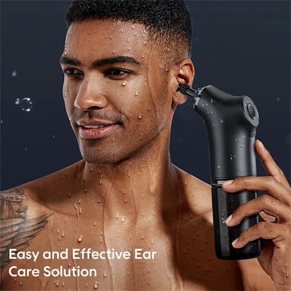 Elektrisk Ear Cleaner Kit 4 Tryk Modes Øre Voks Fjernelse