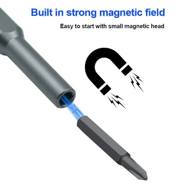 25 In 1 Ruuvimeisseli Magneetti Kärjet Phillips Torx Hex Precision DIY irrotettava mini työkalu kotelo