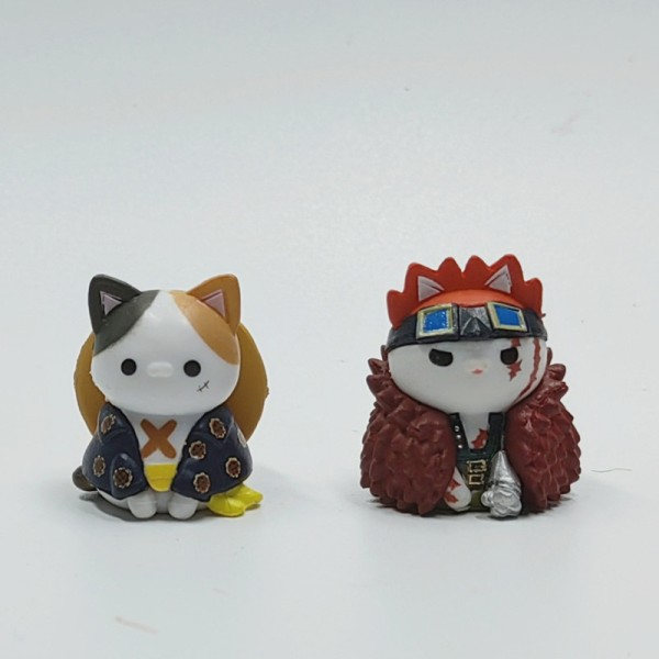 8 bit Cat Cos Figur Enel Doflamingo Kid Figura 4cm Mini Kawaii Rolig Dockor Modell