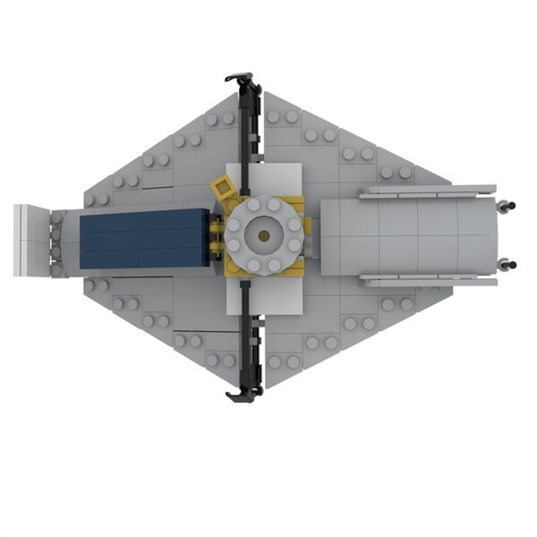 Webb Rum Teleskop Bygning Blok Kit 1:110 Saturn V skala Astronomi Hubble Observatorium Videnskab Udforskning Legetøj