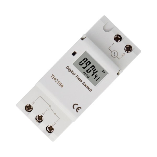 Veckovis 7 dagar Programmerbar Digital TIME SWITCH Relay Timer Control