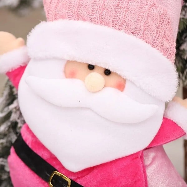 jul strømpe pynt tredimensjonal gammel mann snømann dukke