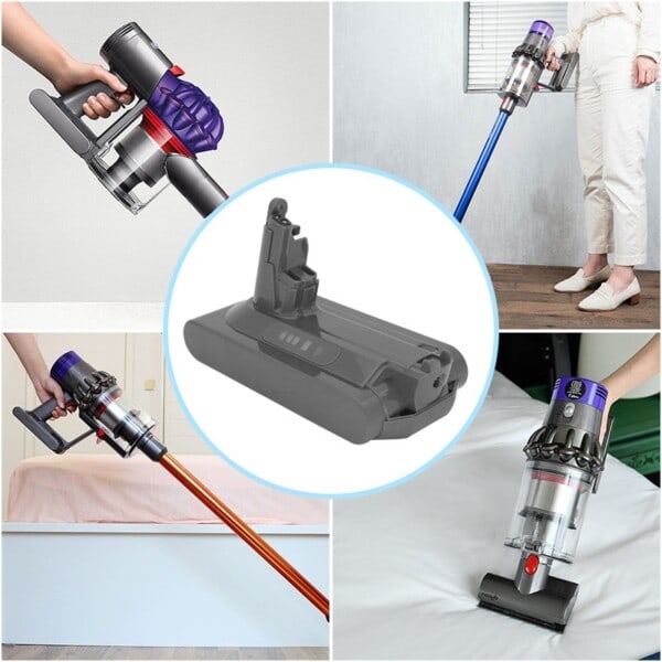 4500mAh/4000mAh Erstatning batteri for Dyson V10 batteri V10 Absolutt,V10 Fluffy, syklon V10 Batteri