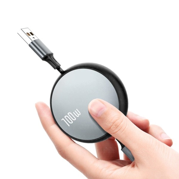 Nopea USB kaapeli Huawei/Honorille Sisäänvedettävä Kannettava 3 1 Mikro USB tyyppi C laturi kaapeli