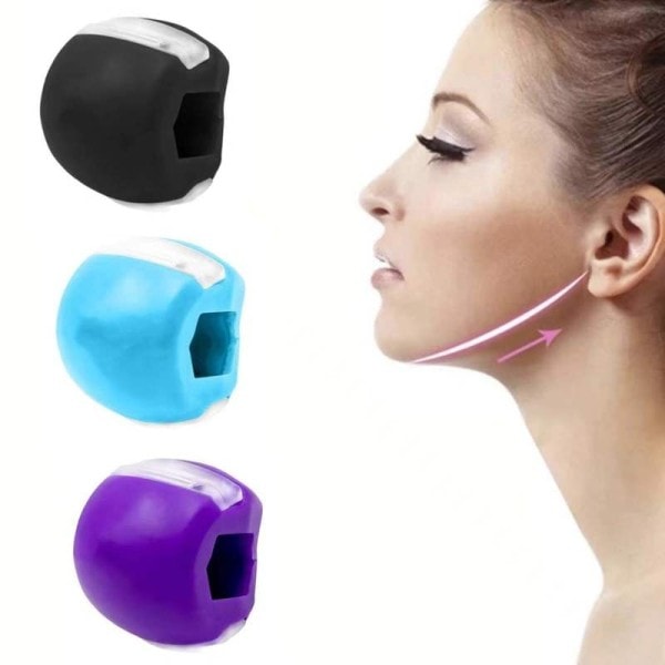 Face Masseter miehet kasvo pop n go suu leukalinja leuka lihas harjoitus puru pallo