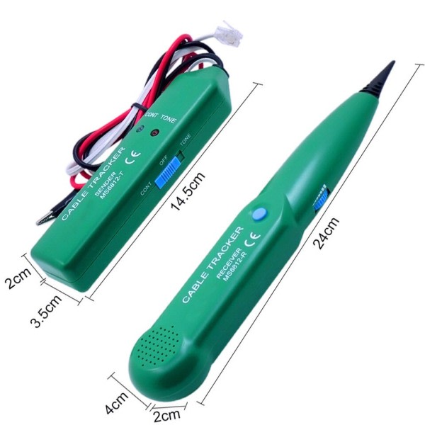 MS6812 Cable Car Tracker Tester Professional Line LAN Detector UTP STP Telephone Wire Tracer