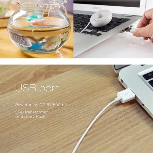 Mini Portable Donuts Fugter USB Luft Fugter Purifier Aroma Diffuser Damp