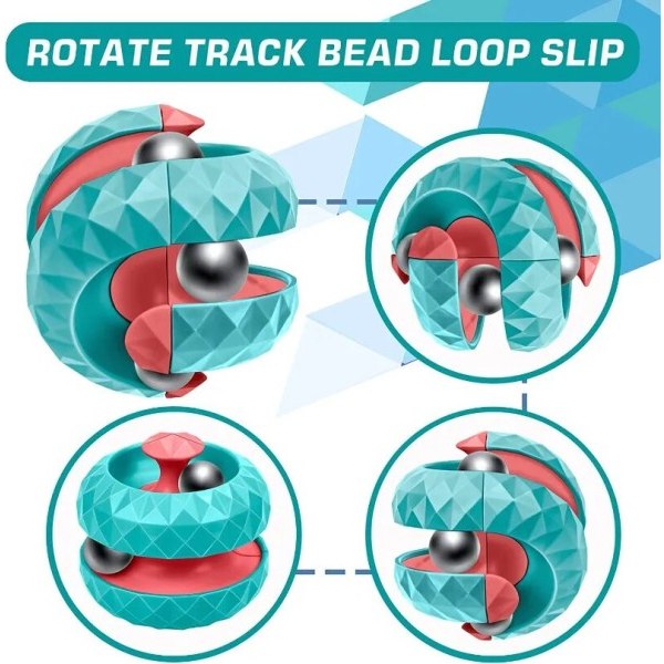 Barn Orbit Ball Kub Anti stress Sensorisk leksaker fidget leksaker